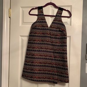 V-Neck multicolored dress